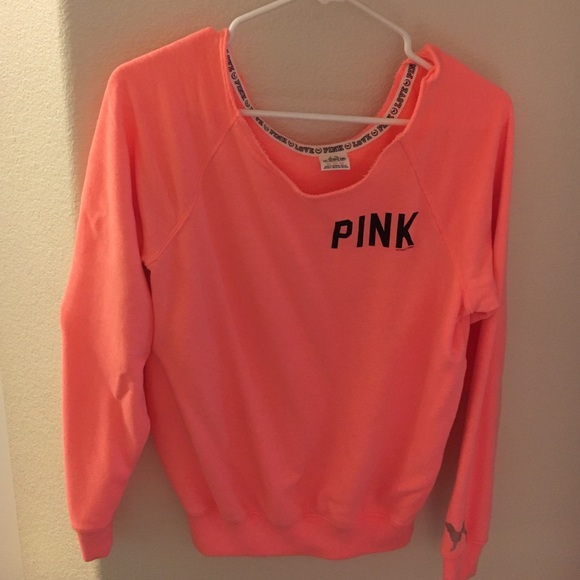 long sleeve orange shirt/jacket