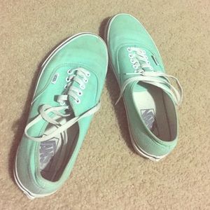Mint Green Vans
