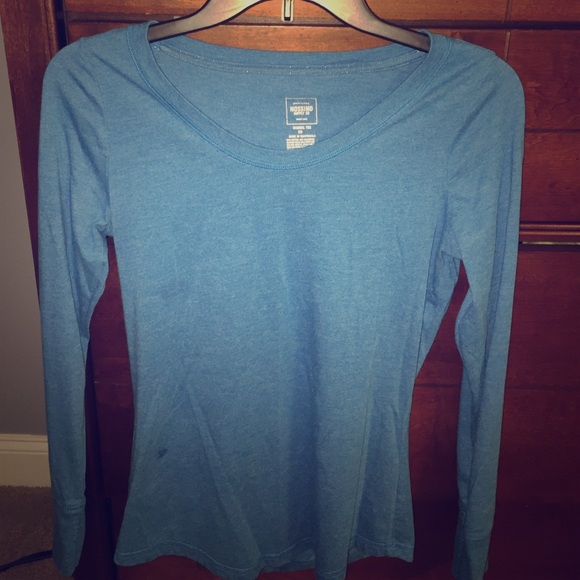 Blue mossimo long sleeve