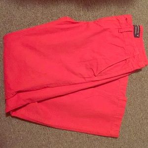 Red American Eagle Slim straight pants