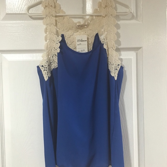 Blue tank