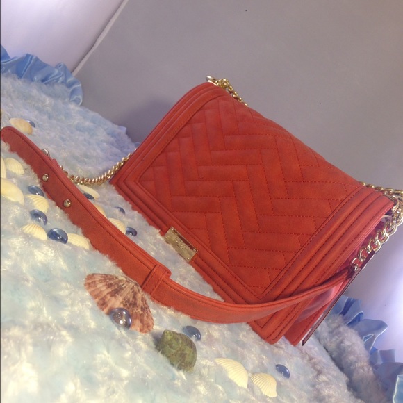 BCBG orange purse