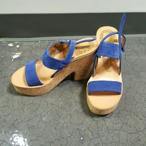 Dolce Vita blue suede shoes