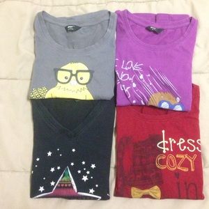 ⚡️🔥👕4 Tshirts bundle!