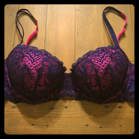 PINK Victoria's Secret Other - PINK lace push up Demi cup bra