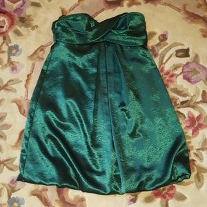 Xscape emerald mini dress