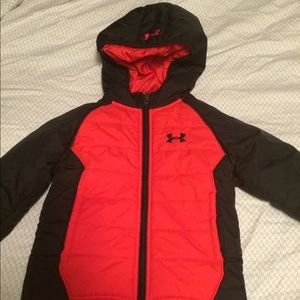 Toddler 4 Under Armour puffer coat
