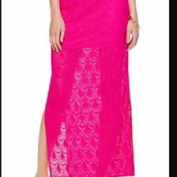 Lilly Pulitzer strapless maxi dress - Picture 2 of 2