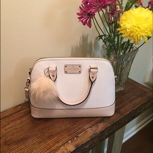 Kate spade cream and off white handbag