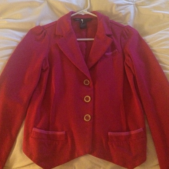 Hot pink Marc Jacobs blazer