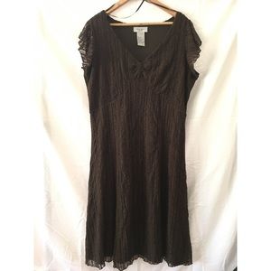 Nine West plus size lace dress