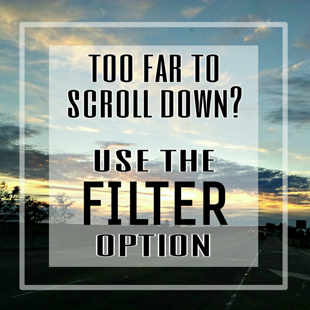 Use Filter Options ⬆