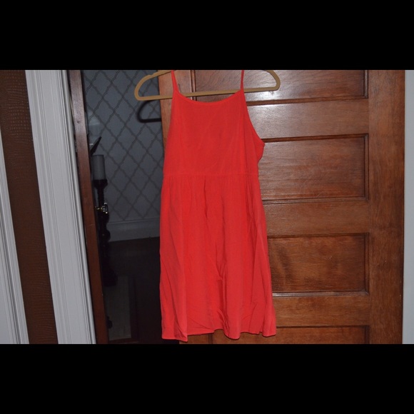 Casual Coral Dress