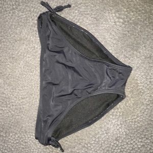 Large black swim bottoms