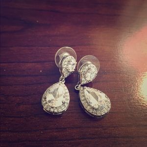 Silver Drop Earrings