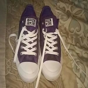 Purple converse