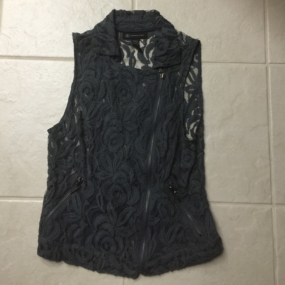 INC lace vest