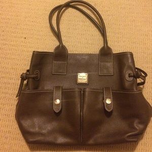 Dooney & Bourke Brown Leather Purse