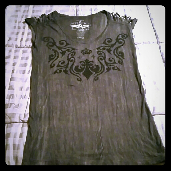 Affliction Tunic Top
