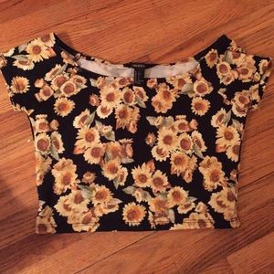 Sunflower Crop Top !