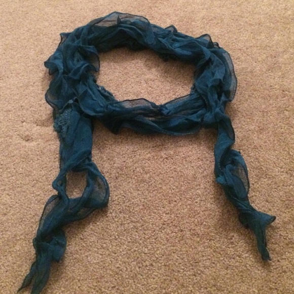 Dark Turquoise Scarf - Picture 1 of 2