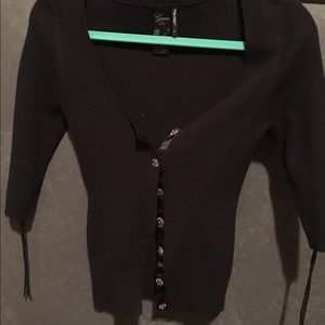 Soft black cardigan