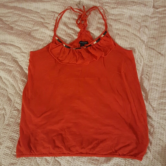 American Eagle red tank top