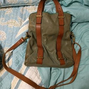 Fossil foldover purse