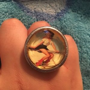 Vintage Cowgirl Ring