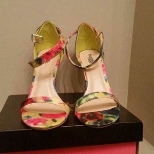 Multi-colored sandals