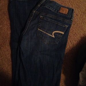Like new American eagle artist flare size 4long