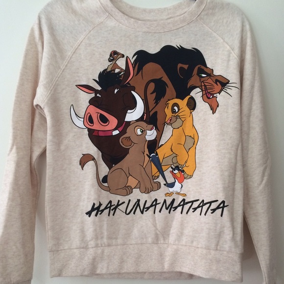 F21 Disney's Lion King "Hakuna Matata" Sweatshirt