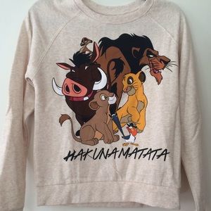 F21 Disney's Lion King "Hakuna Matata" Sweatshirt