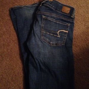 American eagle artist flare stretch Jean 4long
