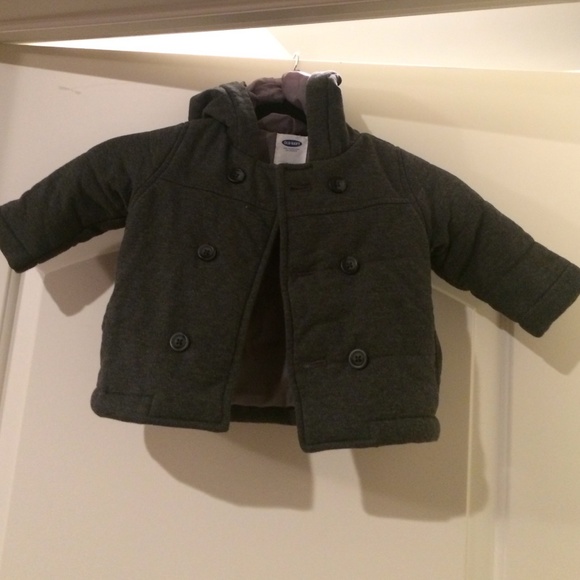 Gray Fall Jacket for Babies 12-18 mo. - Picture 1 of 4