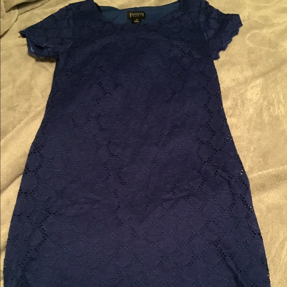 Short blue dress/tunic