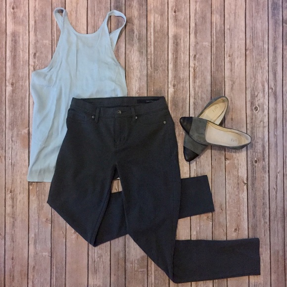 Calvin Klein Gray Soft Pants Size 2