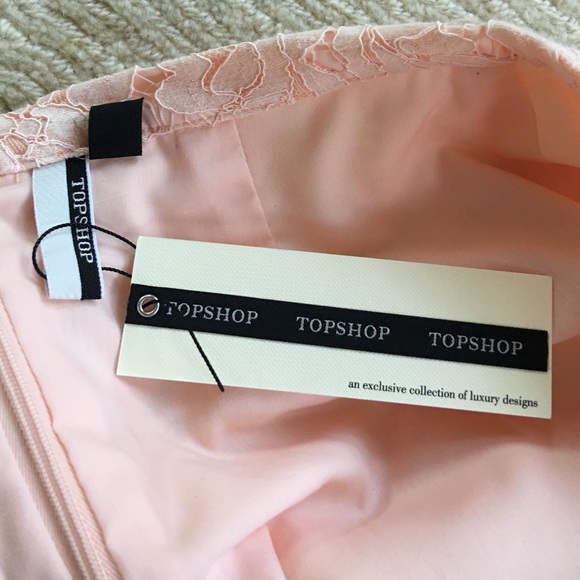 Topshop Skirts - NWT Topshop Exclusive Pink Lace Midi Fringe Skirt Topshop Skirts - NWT Topshop Exclusive Pink Lace Midi Fringe Skirt