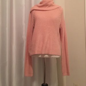 Light pink turtle neck sweater