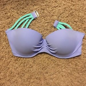 Victoria's Secret push-up bandeau bikini top
