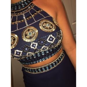 Gorgeous Sherri Hill two piece Homecoming Dress
