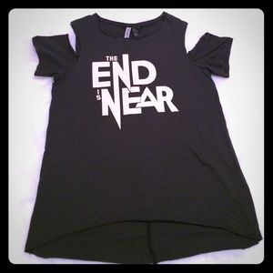 H&M Divided Cold Shoulder Top. NWT. Size XS.