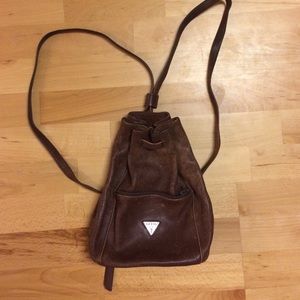 GUESS small leather backpack