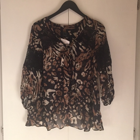 Dolce Vita print blouse