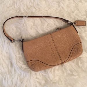Mini Coach Clutch / Wristlet