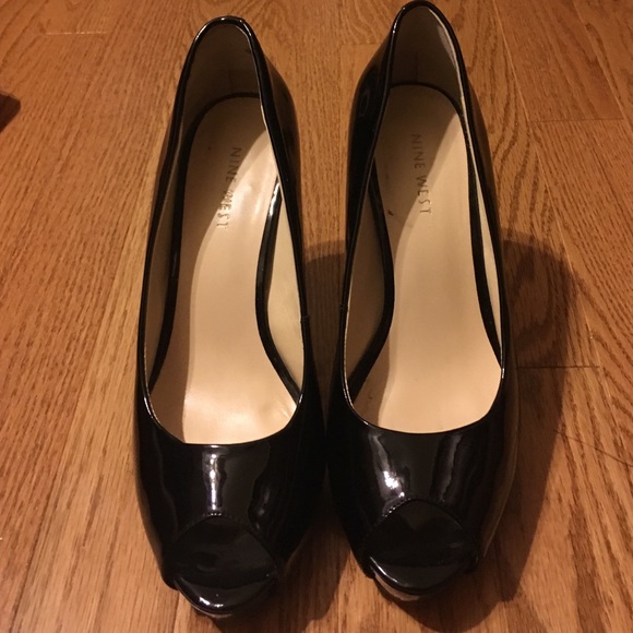 Black Nine West Heels