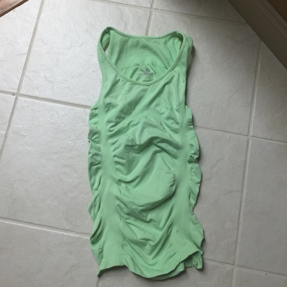 Athletic/yoga scrunchy tank top