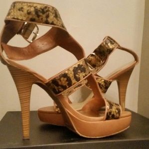 Leopard Sandals
