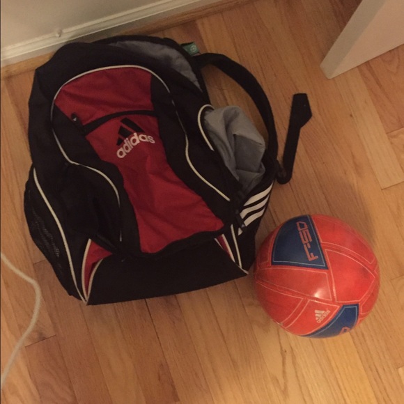 Soccer bag and ball