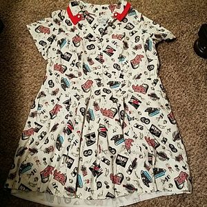 Modcloth Bea and dot 50s diner dress